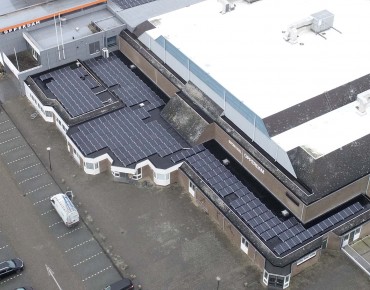 Zonnepanelen op Opperdam